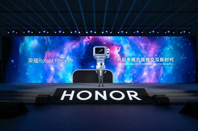 Apresentação do Robot Phone e do conceito de interação incorporada na Conferência Mundial de Inteligência Artificial, realizada em Xangai (China)