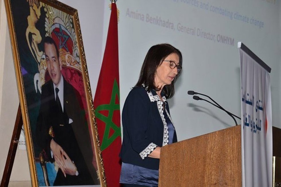 Amina Benkhadra, directora general de ONHYM