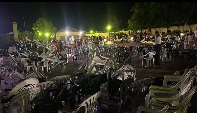 Actos vandálicos registrados en el Auditorio de Verano de Campo de Criptana tras la final del Mundial España-Argentina