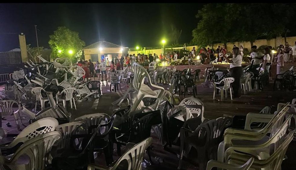 Actos vandálicos registrados en el Auditorio de Verano de Campo de Criptana tras la final del Mundial España-Argentina