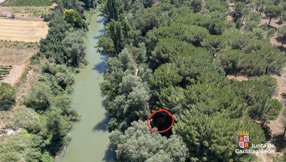 Auxilio a un joven en la Senda del Duero.