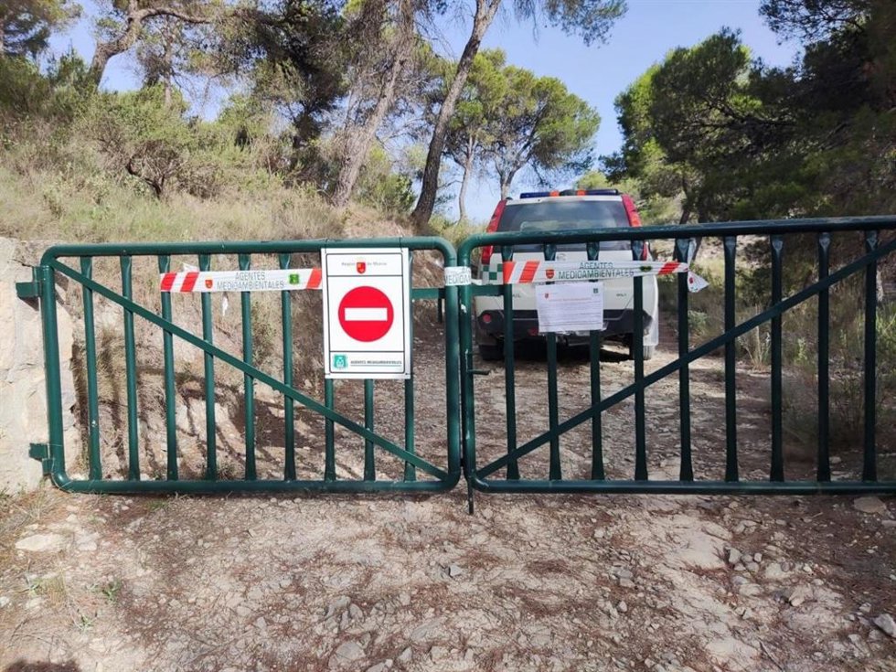 Cierre de accesos a los Espacios Naturales Protegidos