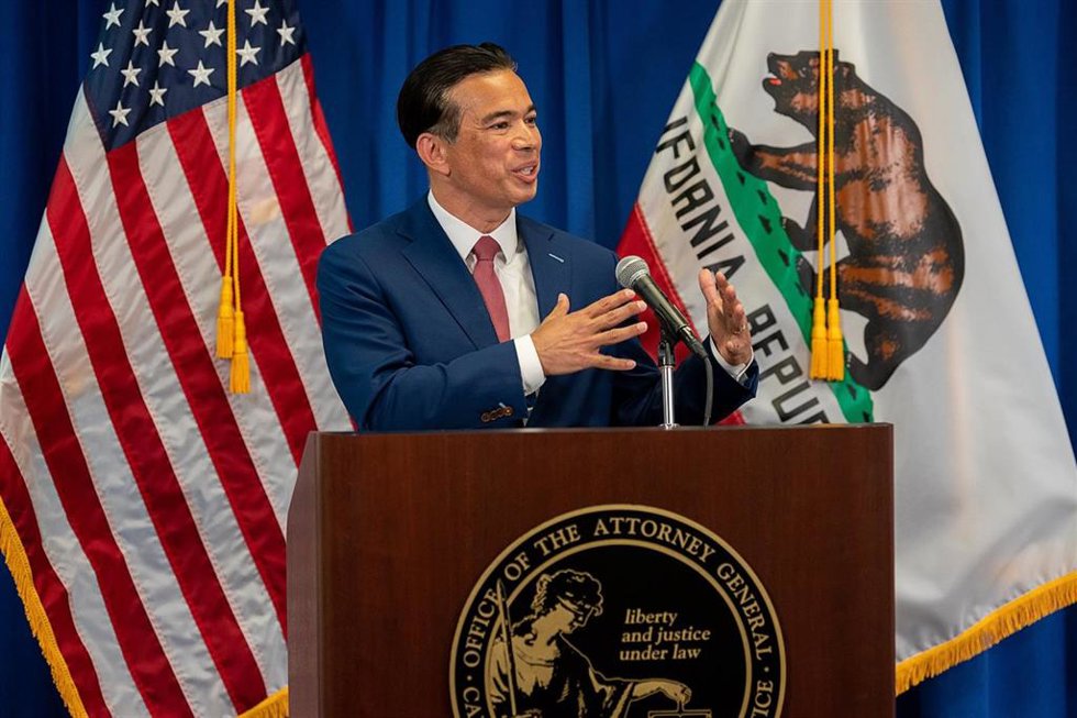 Archivo - El fiscal general de California, Rob Bonta.
