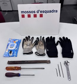 Les eines dels presumptes acusats 