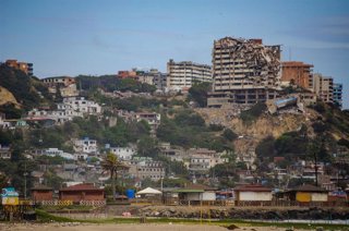 Daños en La Guaira tras los terremotos de magnitud superior a 7 en la escala abierta de Richter registrados el 24 de junio de 2026 en Venezuela (archivo)