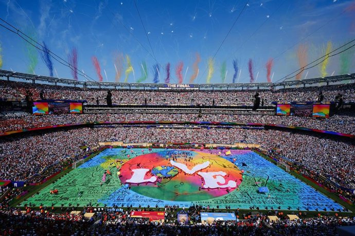 Imagen del estadio durante la final del Mundial disputado por España y Argentina. 