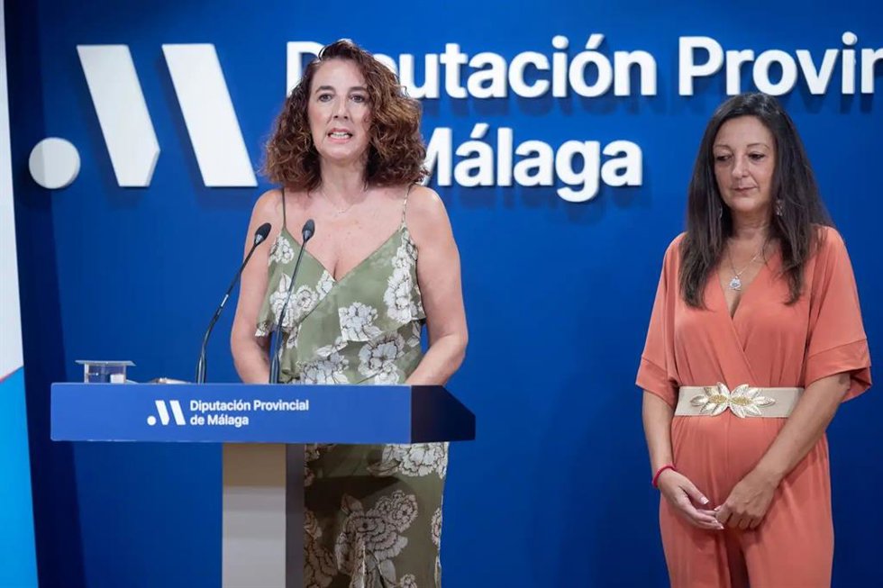 La vicepresidenta de Ciudadanía y Equilibrio Territorial de la Diputación de Málaga, Antonia Ledesma, en la presentación de la jornada técnica 'Protección de la infancia y la adolescencia frente a la violencia'