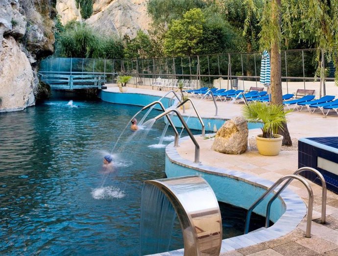 Balneario de La Virgen en Jaraba.
