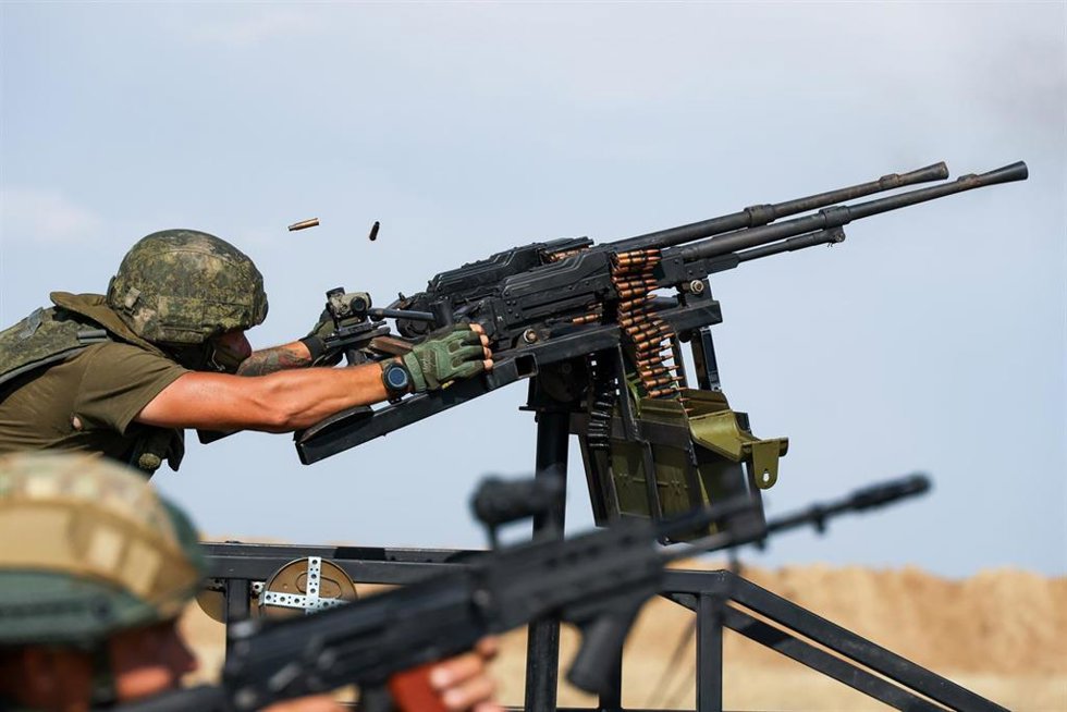 Un militar del Ejército de Rusia en la provincia ucraniana de Jersón, parcialmente ocupada en el marco de la invasión desatada en febrero de 2022 (archivo)