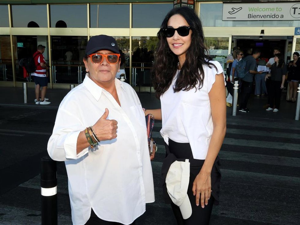 María del Monte y su pareja en el concurso 'Hasta el fin del mundo', Rocío Muñoz