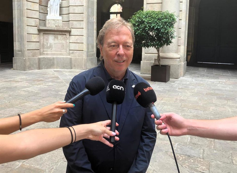 El presidente de la Cámara de Barcelona, Josep Santacreu