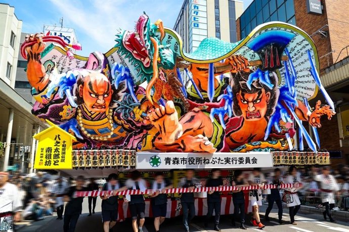 El festival Nebuta sitúa a Aomori en el epicentro del verano japonés
