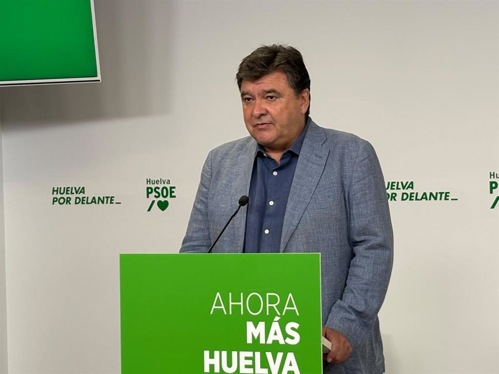 El diputado nacional por el PSOE de Huelva Gabriel Cruz.