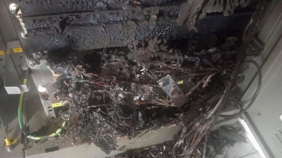 Instalaciones de Adif quemadas por el robo de cable