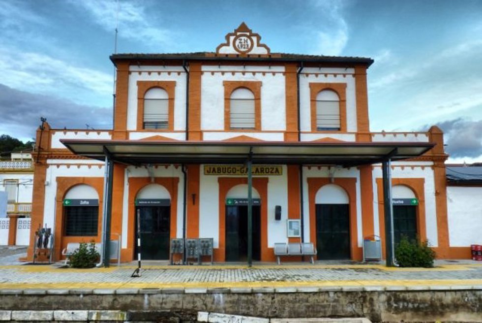 Archivo - Estación de Jabugo (Huelva).