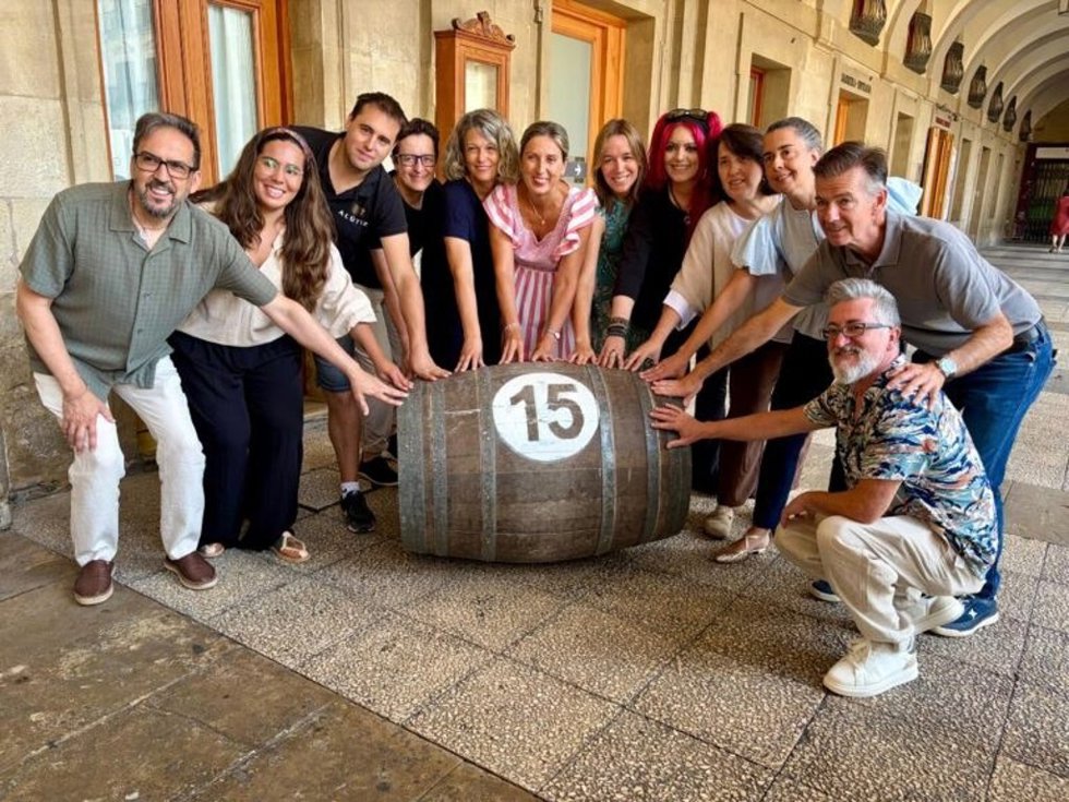 Presentación de la IX Carrera de Barricas
