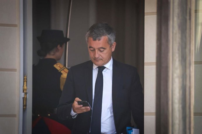 El ministro de Justicia francés, Gerald Darmanin.