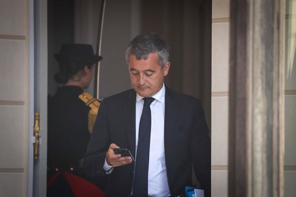 El ministro de Justicia francés, Gerald Darmanin.