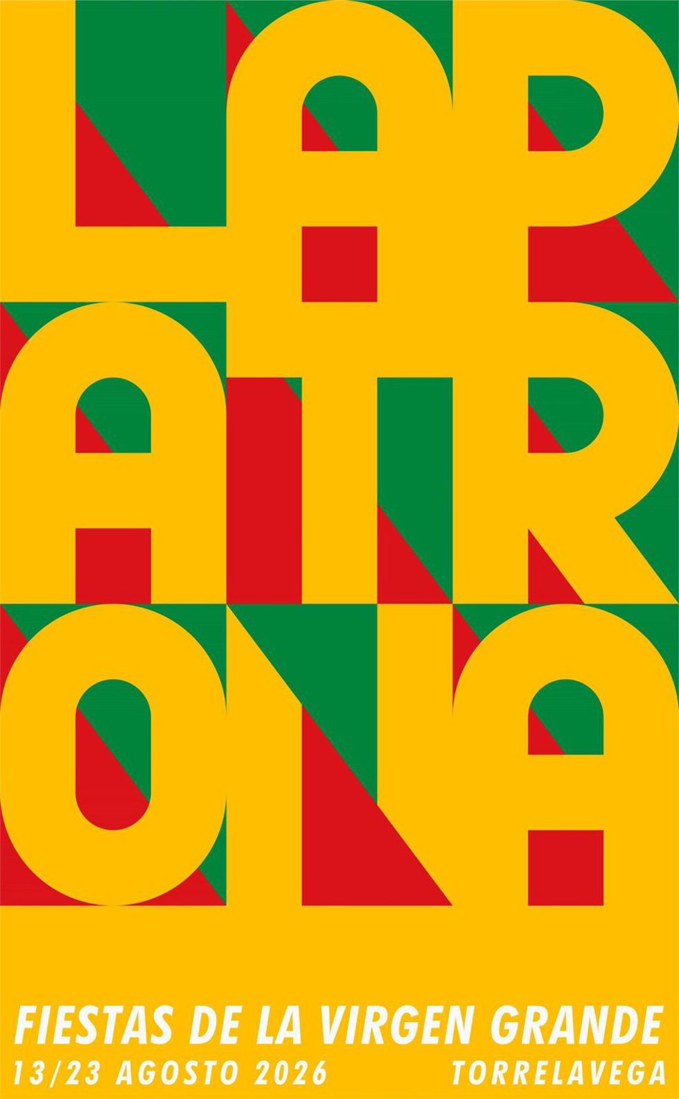 Cartel de las Fiestas de la Virgen Grande  2026