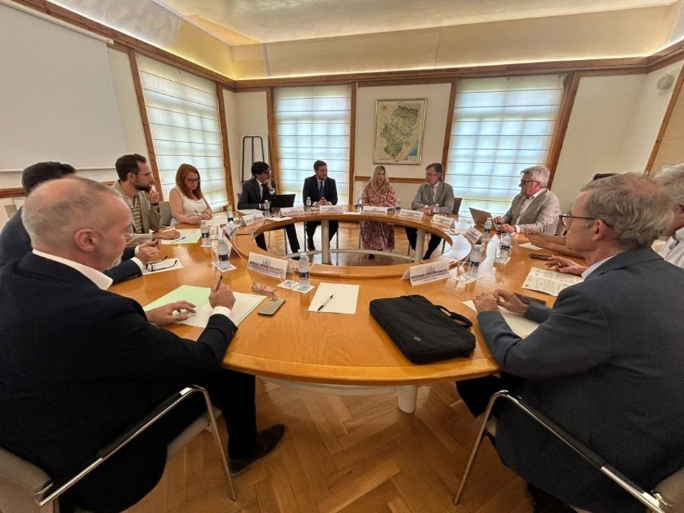 Este martes se ha reunido la Comisión Mixta de Coordinación de la Administración de la Comunidad Autónoma de Aragón y el Tribunal Superior de Justicia de Aragón (TSJA).