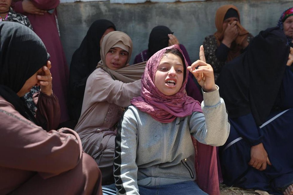 Palestinos en Masafer Yatta, en Cisjordania (archivo)