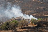 Los vecinos de La Cañadilla y Cirujeda reciben un ES-ALERT para su evacuación por el incendio de Ejulve