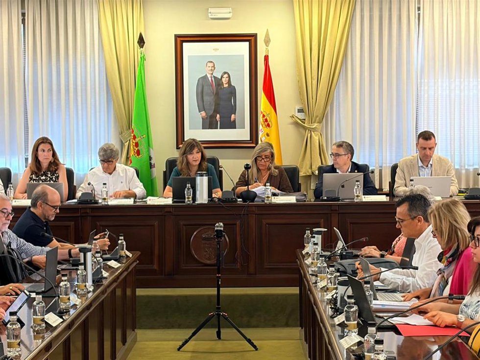 Consejo de Gobierno de la ULE, que ha aprobado el Plan de Sostenibilidad y Desarrollo Institucional.
