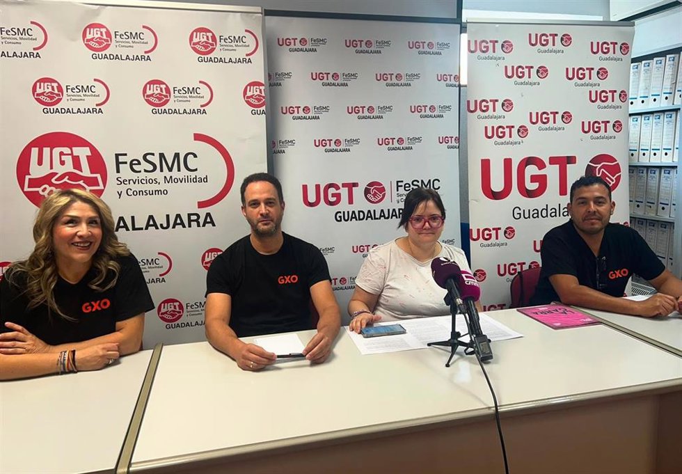 Rueda de prensa de UGT.