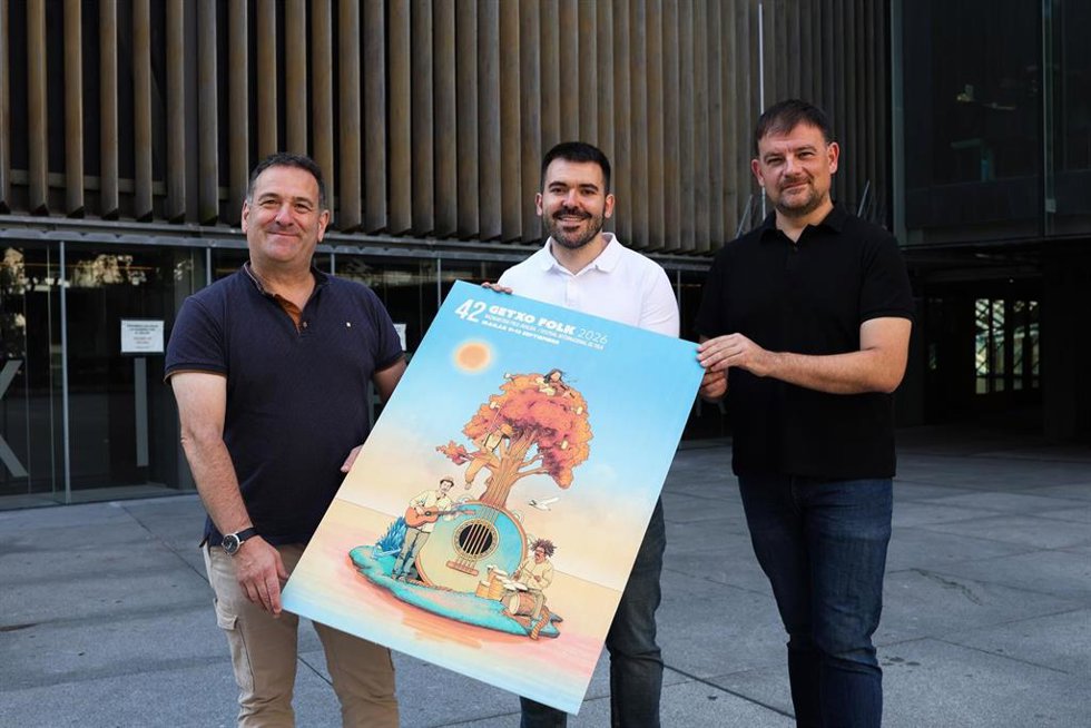 Presentación de la 42ª edición del Getxo Folk