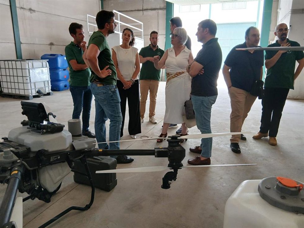 Visita a la cooperativa Marango Drones