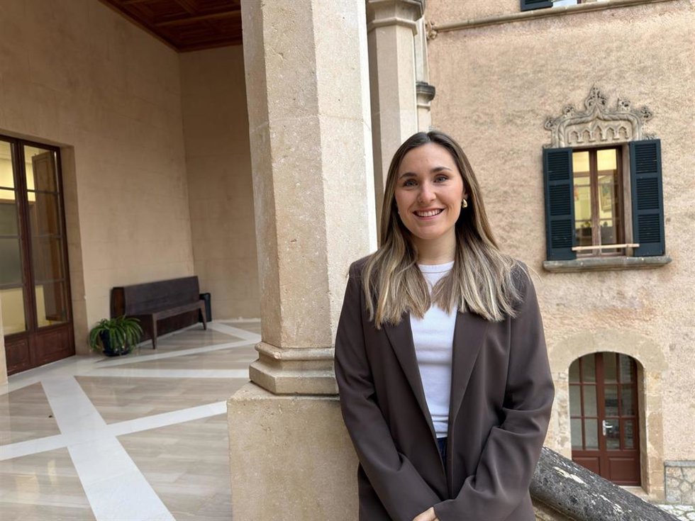 La regidora de Servicios Generales del Ayuntamiento de Andratx, Laura Monedero.