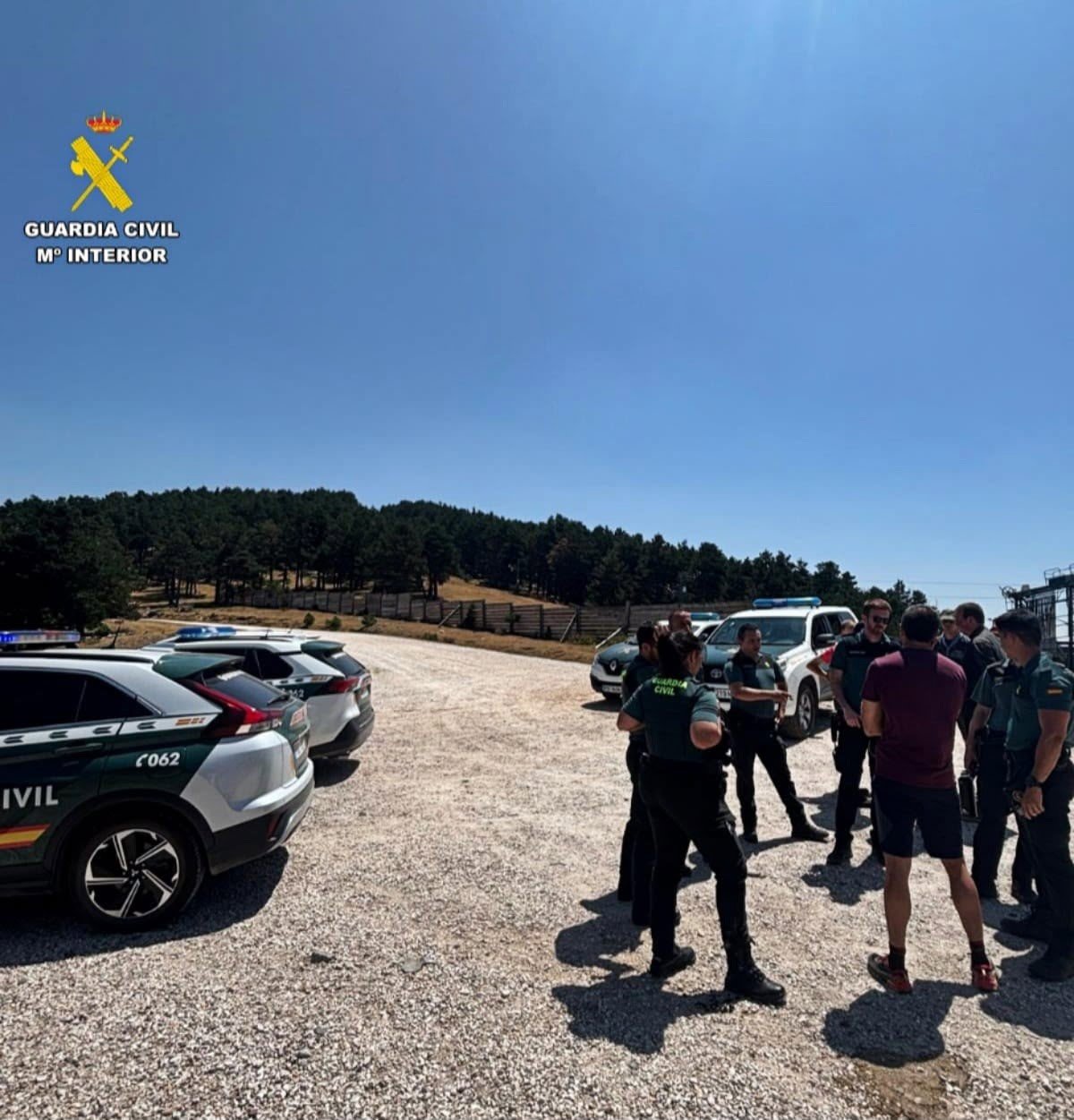 Localizados en el punto de nieve de Santa Inés un grupo de 10 menores tras separarse de otro grupo en una excursión
