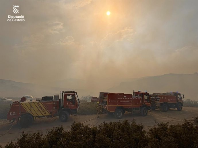 L'incendi de Catí s'ha donat per controlat