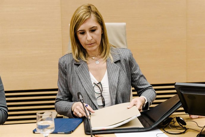 Archivo - Arxiu - L'exconsellera de Justícia i Interior de la Generalitat Valenciana Salomé Pradas.