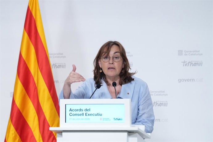 La consellera de Territori, Habitatge i Transició Ecològica de la Generalitat, Sílvia Paneque