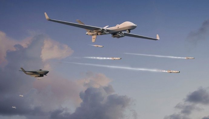 Integrarán las armas SPEAR en las plataformas MQ-9B y Gambit 6