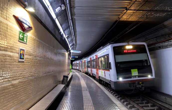 Tren d'FGC de la línia Llobregat-Anoia