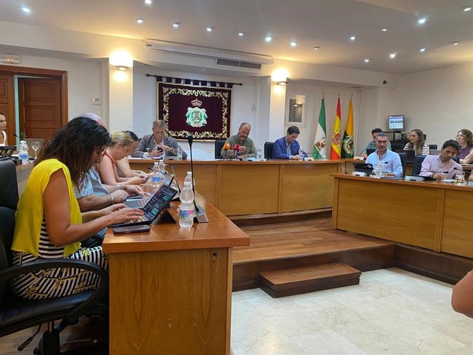 Pleno del Ayuntamiento de Los Barrios.