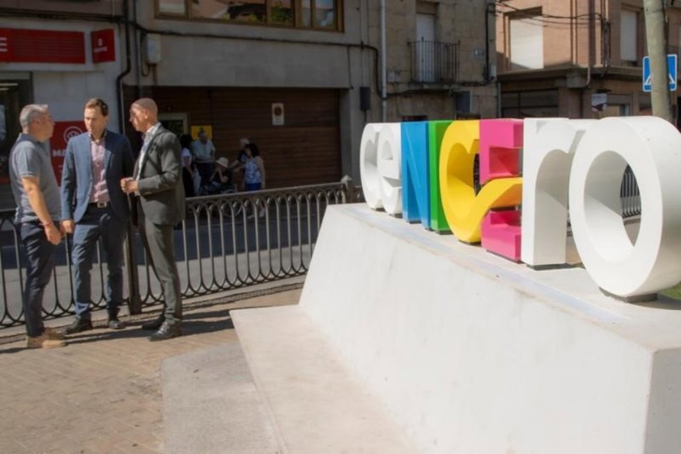 Invertidos 130.000 euros en las obras de reurbanización de la calle San Martín y Avenida de Logroño de Cenicero