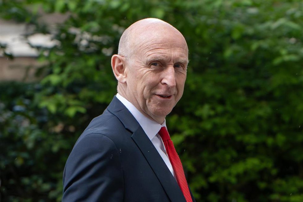 Archivo - El nuevo ministro de Finanzas de Reino Unido, John Healey.