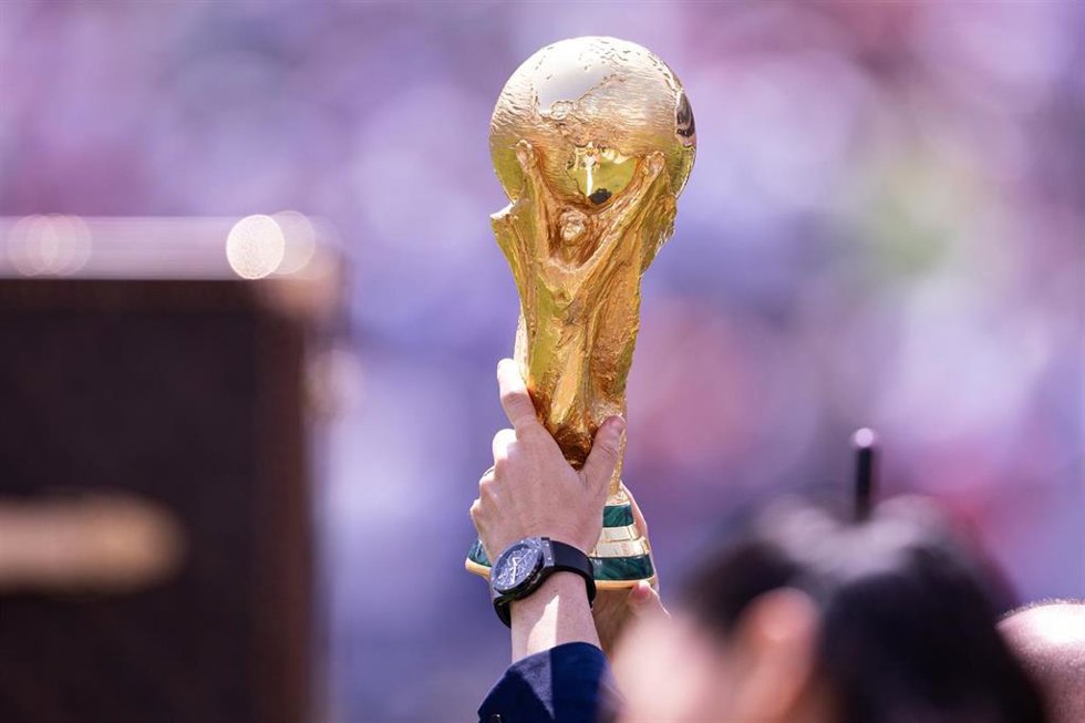 Trofeo de la Copa Mundial de la FIFA.