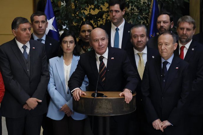 Valparaiso, 21 de julio 2026  Punto de prensa del ministro de Hacienda, Jorge Quiroz, tras votacion en la Camara de Diputados   Sebastian Cisternas/Aton Chile