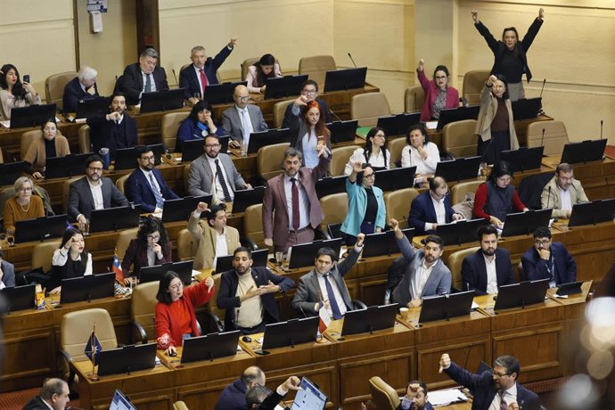 Valparaiso, 21 de julio 2026 Diputados de oposicion en la sesion de la Camara de Diputados  Sebastian Cisternas/Aton Chile