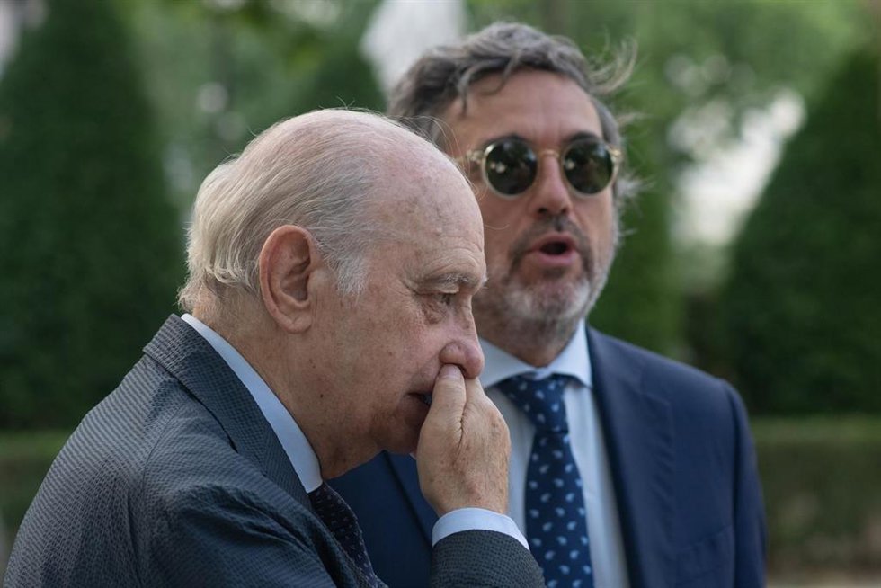 El exministro de Interior, Jorge Fernández Díaz, a su llegada a la Audiencia Nacional, a 24 de junio de 2026, en Madrid (España). 