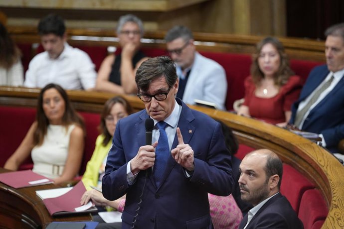 El president de la Generalitat, Salvador Illa