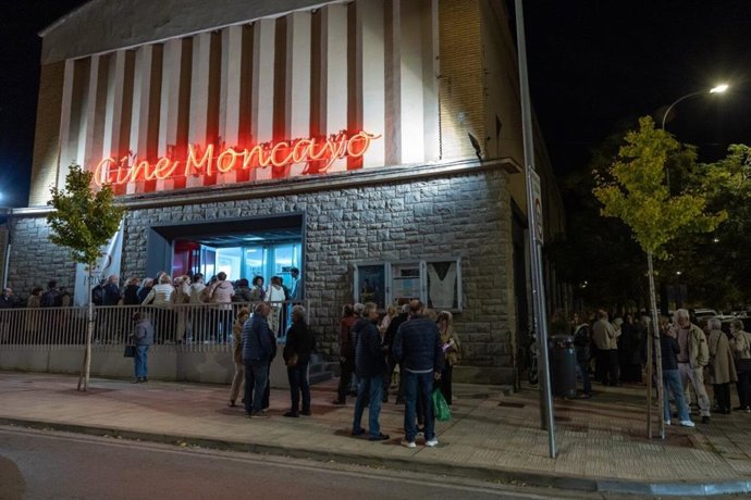 Imagen de los cines en Tudela.
