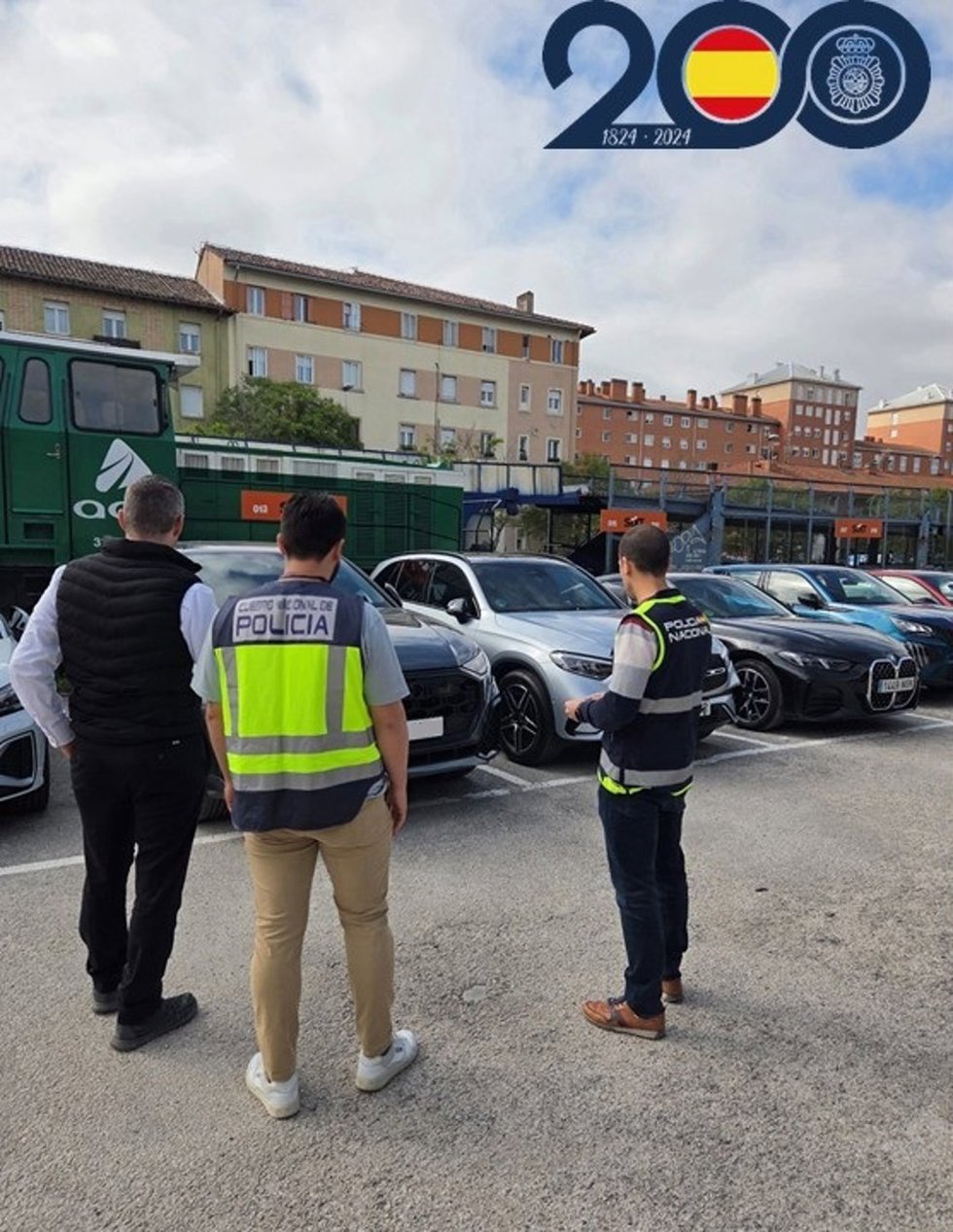 Actuación de la Policía Nacional.