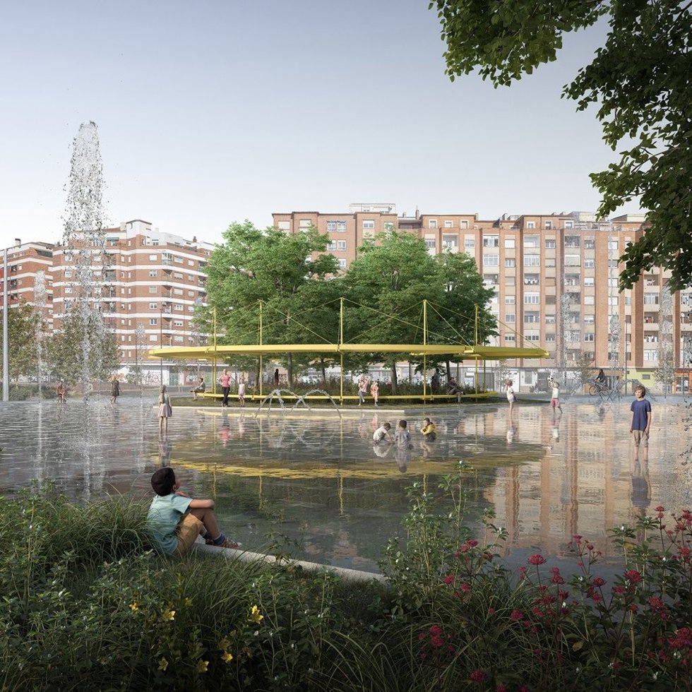 Logroño licita la construcción de la nueva isla climática en el Parque Felipe VI por 138.500 euros