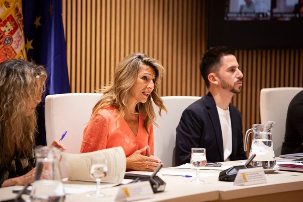 La vicepresidenta segunda y ministra de Trabajo y Economía Social, Yolanda Díaz