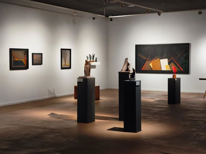 El Museo de Nerja expone la obra 'Formas de Diálogo' de la artista María Belén Morales